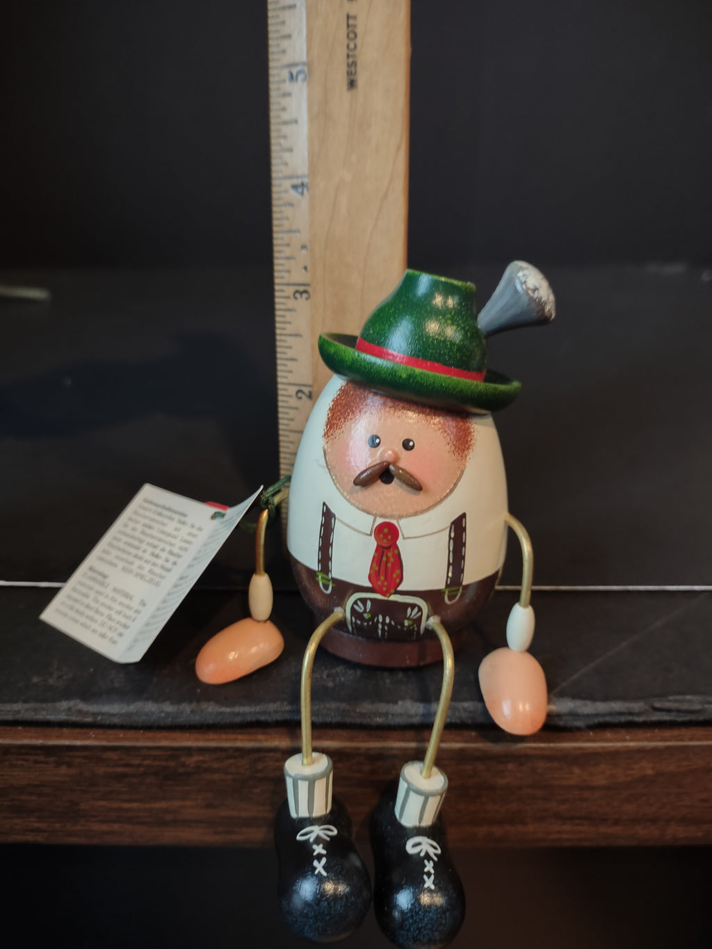 Vintage Käthe Wohlfahrt German Duftl-Männchen Smoker Incense Burner [8071n]