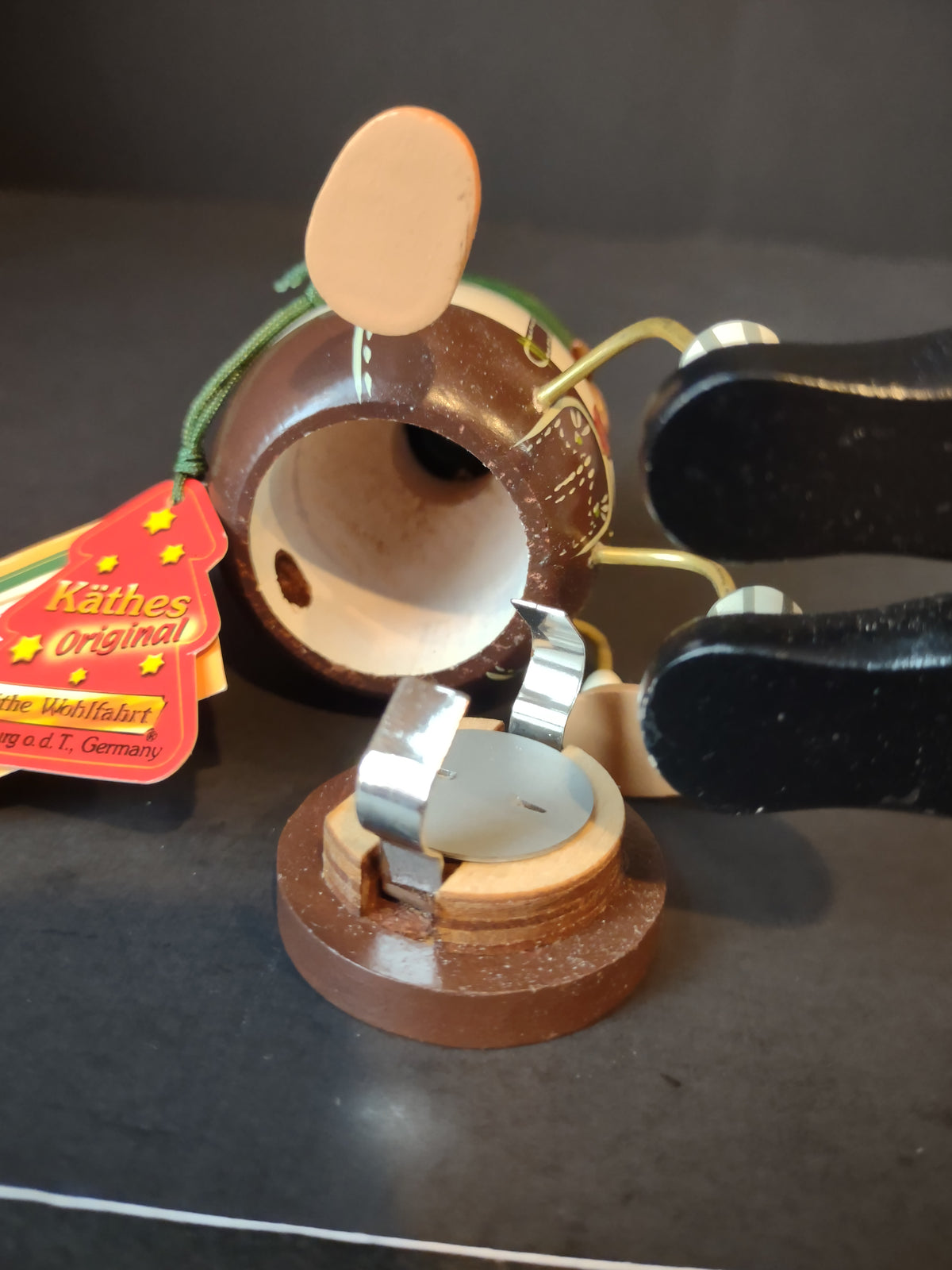 Vintage Käthe Wohlfahrt German Duftl-Männchen Smoker Incense Burner [8071n]