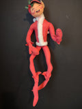 Vintage Annalee Mobilitee Christmas Elf 24" Made in Usa  [8102]