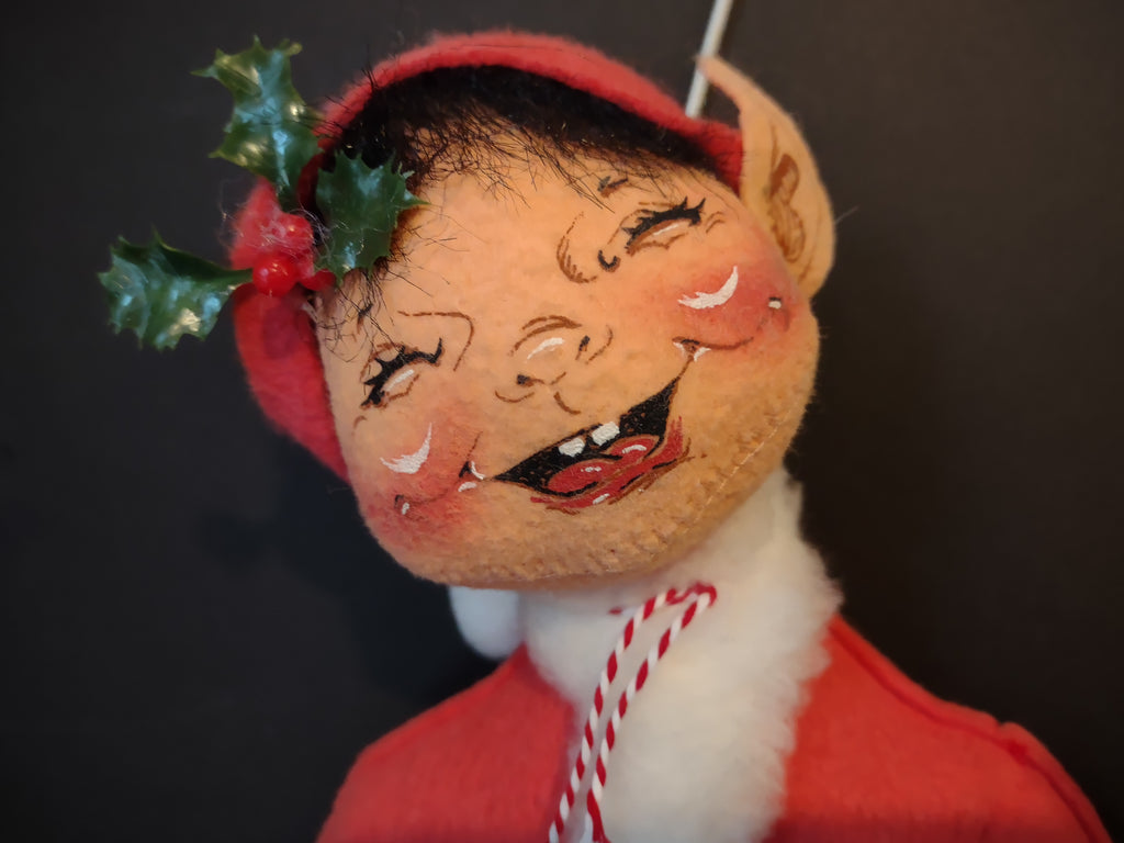 Vintage Annalee Mobilitee Christmas Elf 24" Made in Usa  [8102]