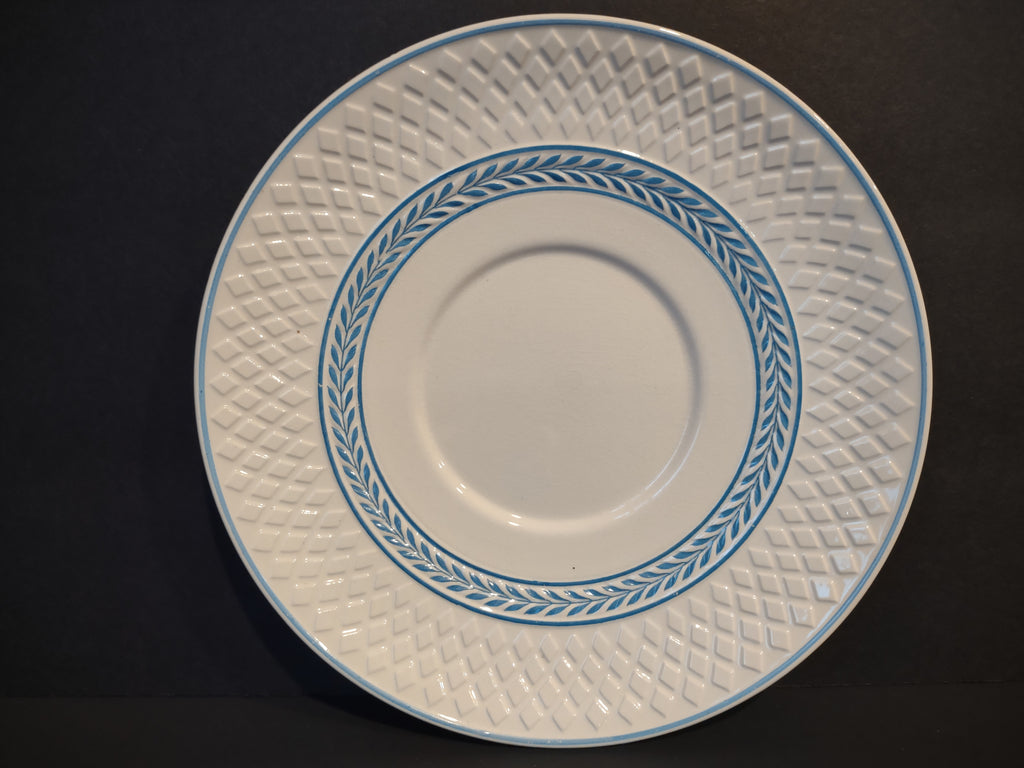Vintage Copeland Spode Mansard Elaine Blue Underplate England [7451E]