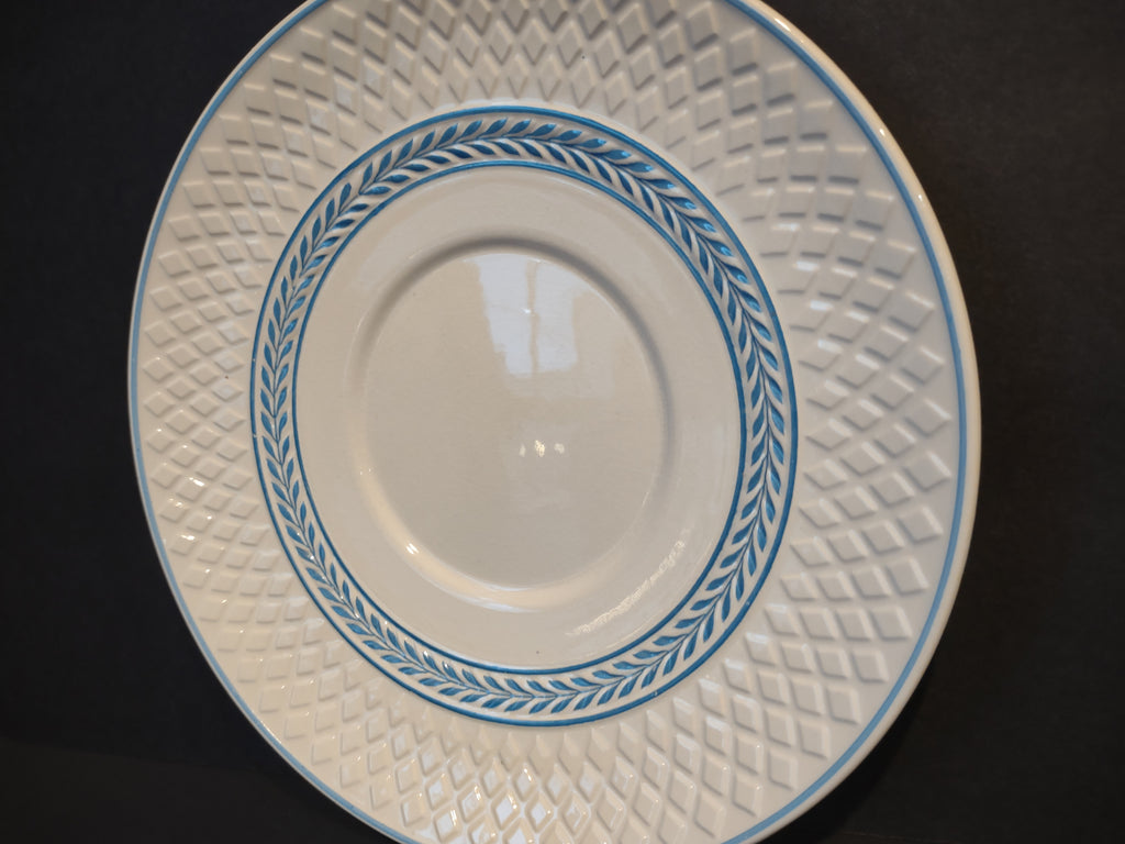 Vintage Copeland Spode Mansard Elaine Blue Underplate England [7451E]