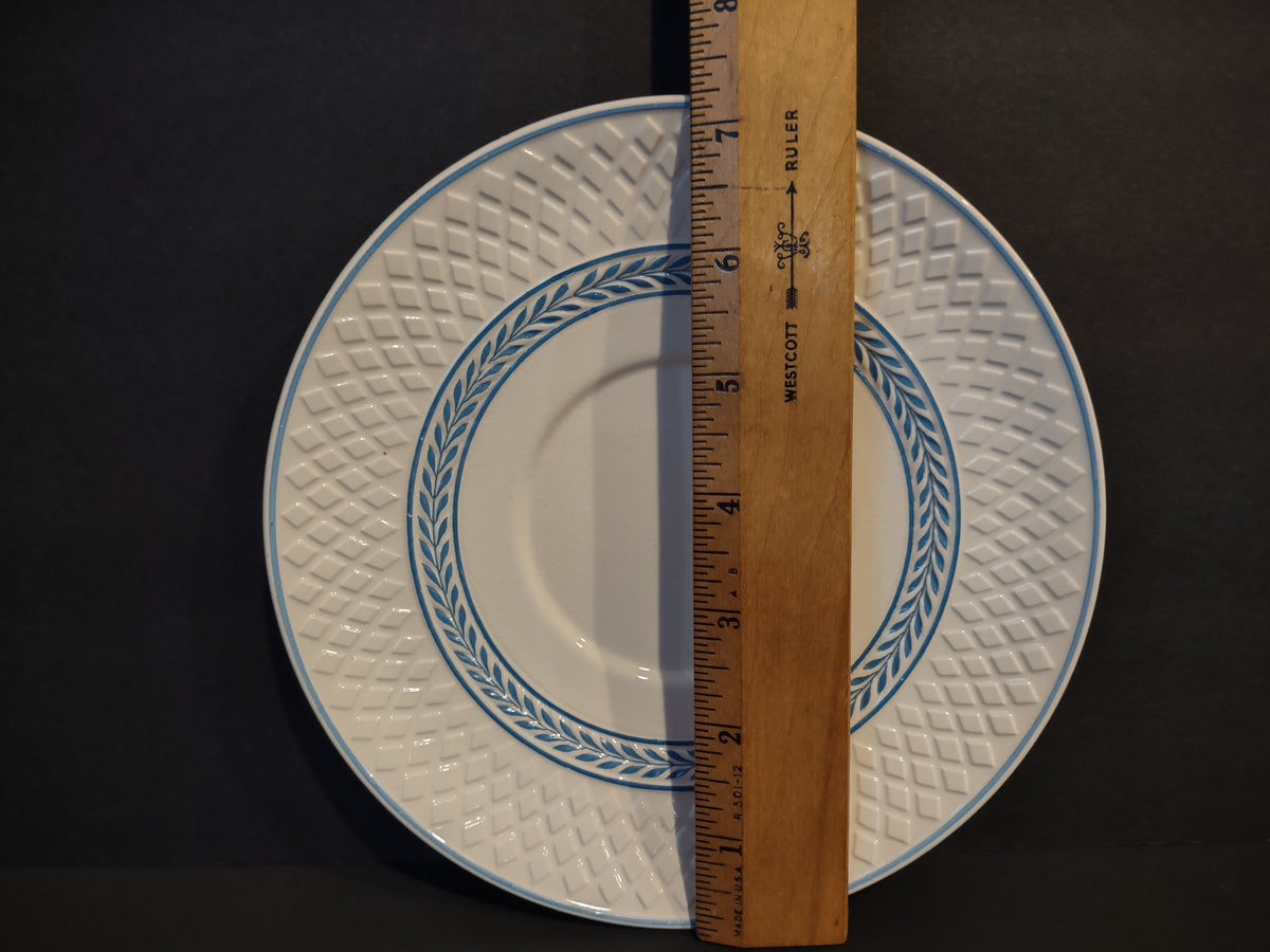 Vintage Copeland Spode Mansard Elaine Blue Underplate England [7451E]