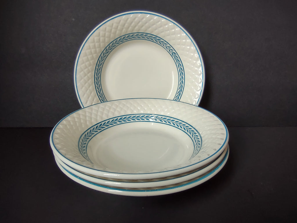 Vintage Spode Copeland Mansard Elaine Blue White Small Berry Bowl [7457E]
