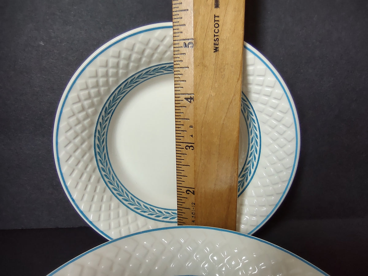 Vintage Spode Copeland Mansard Elaine Blue White Small Berry Bowl [7457E]