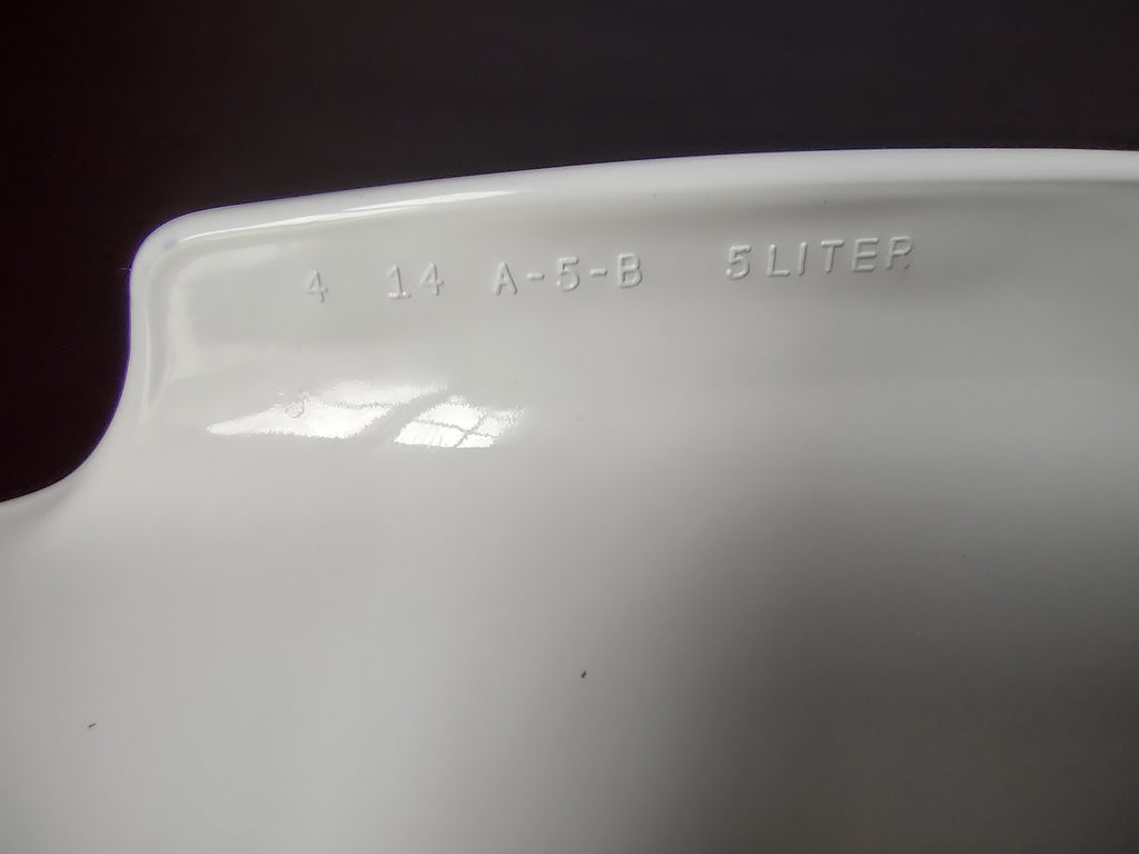 Vintage Wildflower 5 Liter Casserole with Lid Small Chip[7458E]