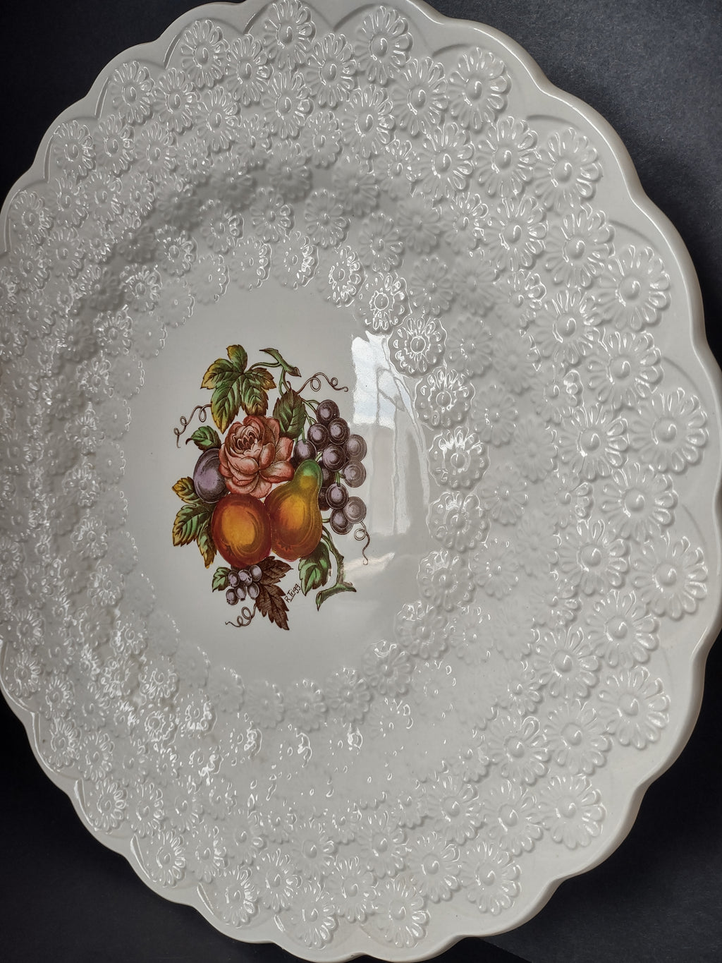 Vintage 13" Copeland Spode Chop Serving Plate [7481]