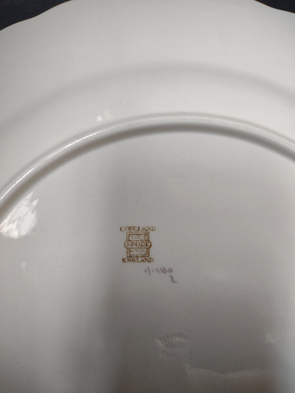 Vintage 13" Copeland Spode Chop Serving Plate [7481]