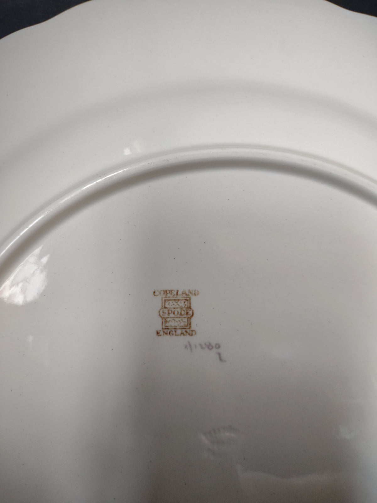 Vintage 13" Copeland Spode Chop Serving Plate [7481]