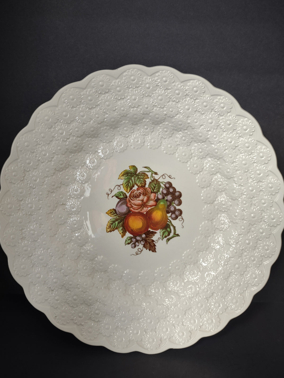 Vintage 13" Copeland Spode Chop Serving Plate [7481]