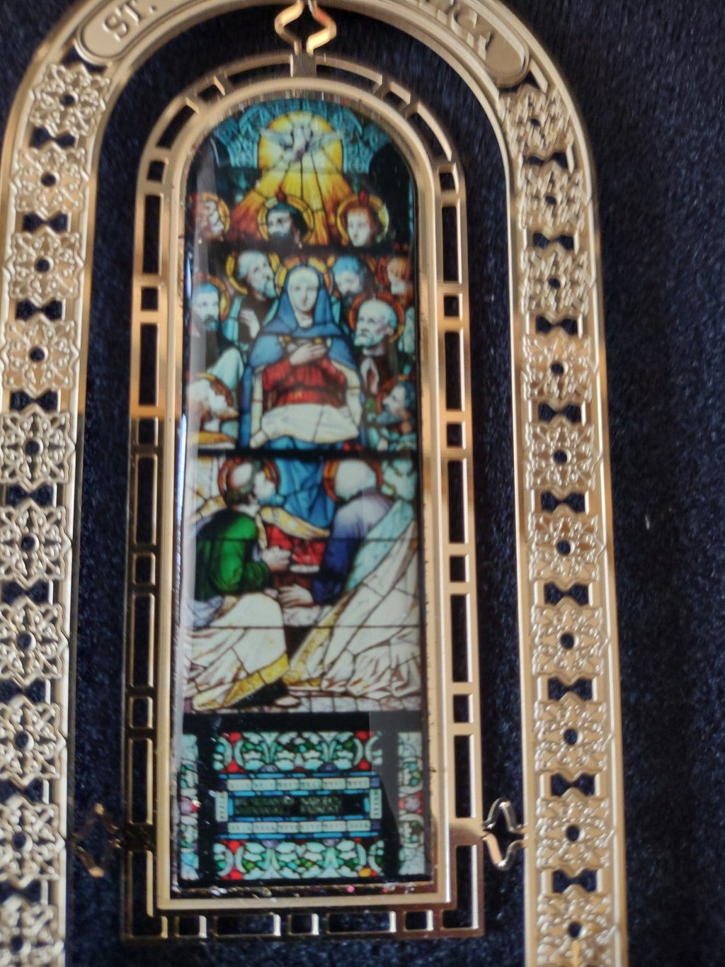 Latrobe Pennsylvania inscription on ornament frame