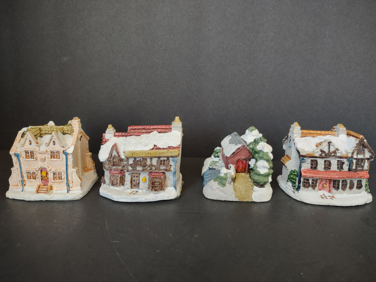 Scrooge Home underside label A Dickens Christmas Collection 1988 R.S.V.P. Intl.