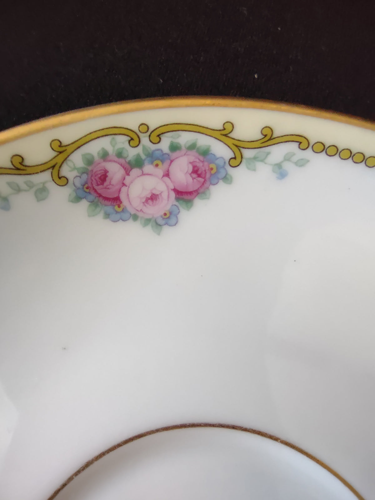 Bavaria Roseland saucer backstamp