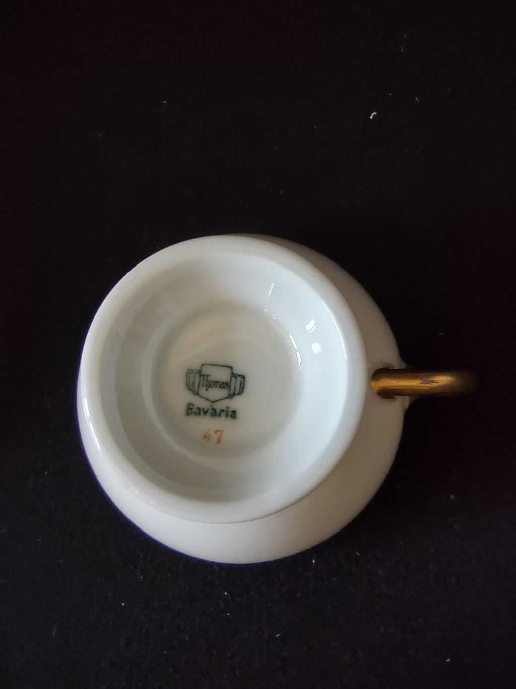 Cup underside with Bavaria backstamp