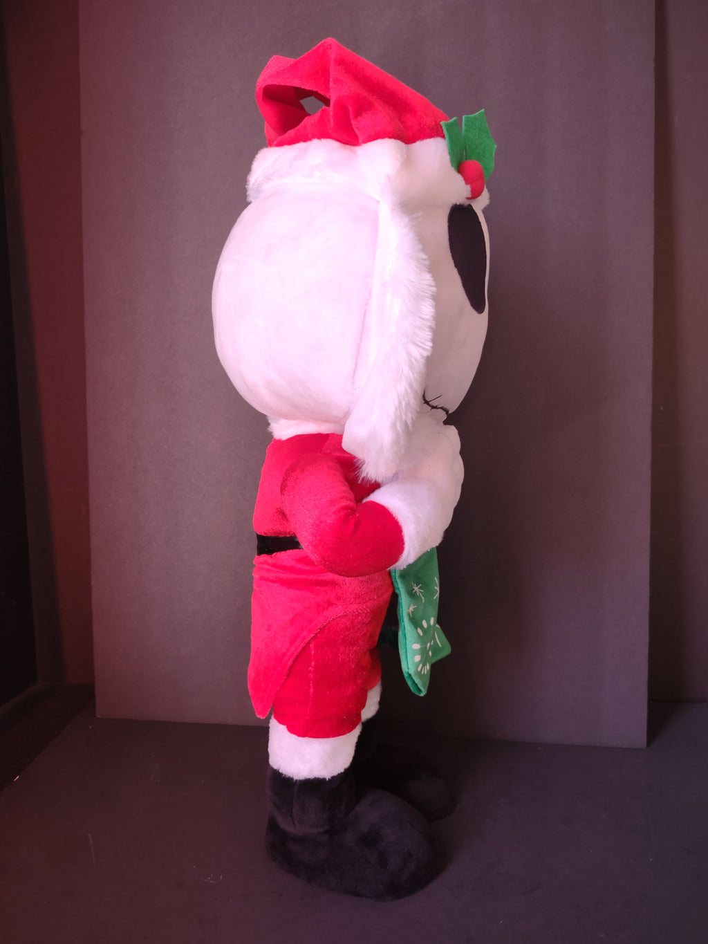 Vintage Disney Jack Skellington Santa Nightmare Before Christmas Plush [8152n]