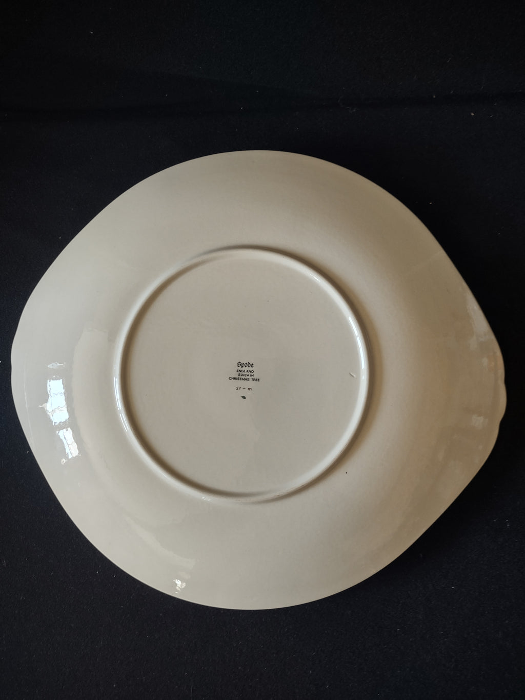 Spode England Christmas Tree S3324 M backstamp