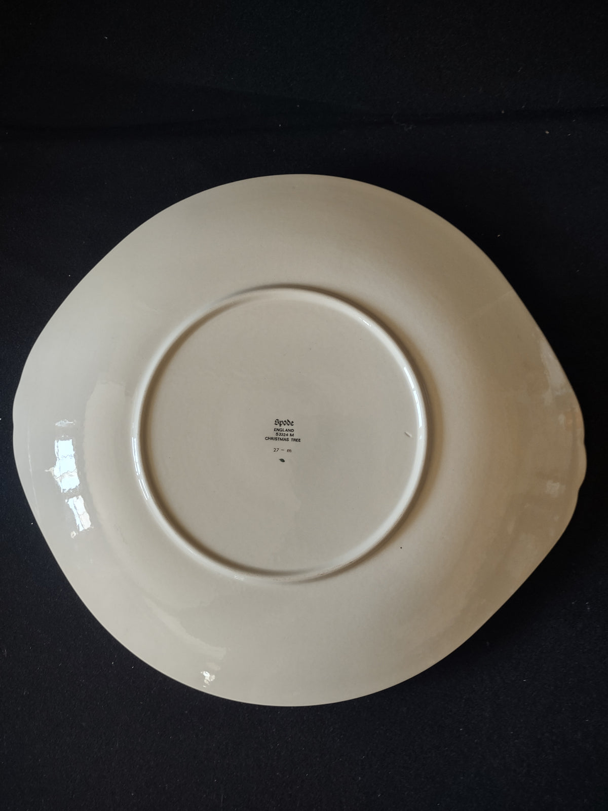 Spode England Christmas Tree S3324 M backstamp