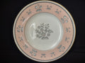 Wedgwood Pimpernel Pink Salad/Dessert Plate 8" Brown Stamp (lot 2761)