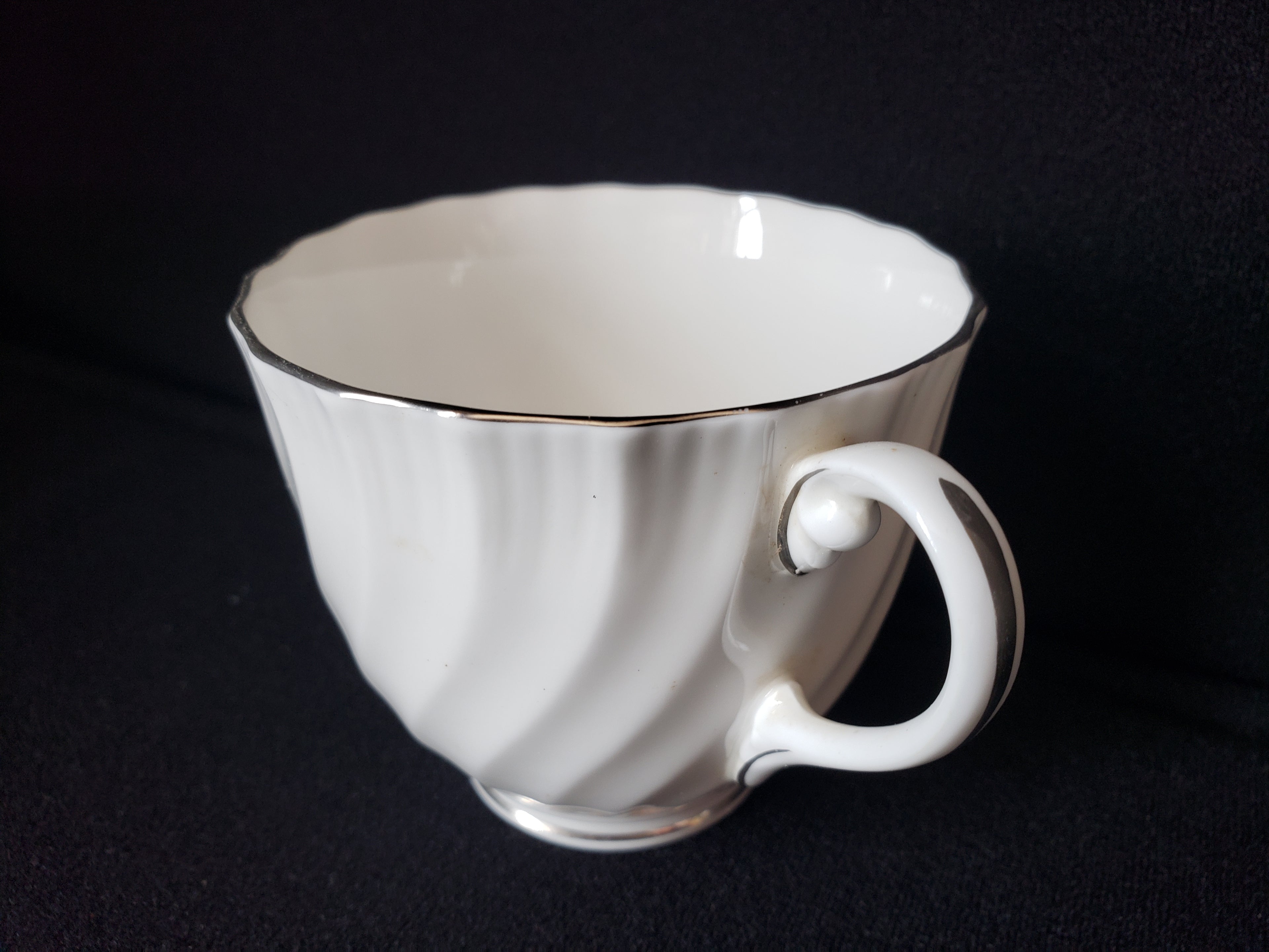 Vintage Royal Worcester Engagement Tea Cup ONLY (lot 2056)
