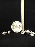 Vintage Coyne & Company A Cup Of Christmas Tea Mini Tea Set (Lot 3697)