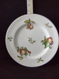 Vintage Spode Dinner Plate Blenheim Bone China Fruit Gold Trim (Lot 5720)