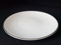 Vintage Royal Worcester White Silver Trim Bread or Dessert Plate 6" (lot 2111)