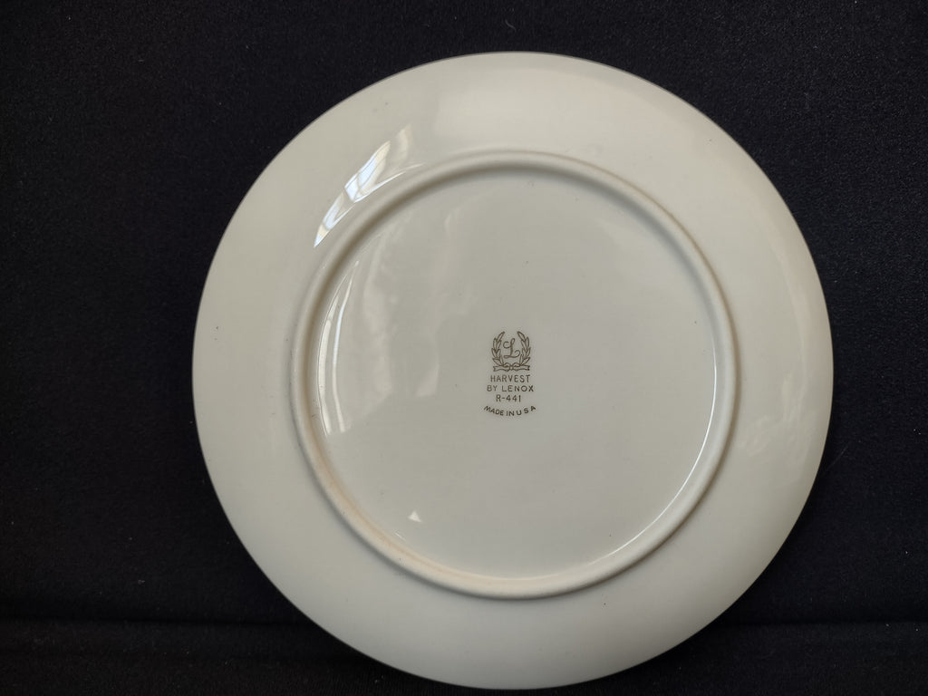 Vintage Lenox Harvest R-441 Dessert Plate 7" (lot 1888)