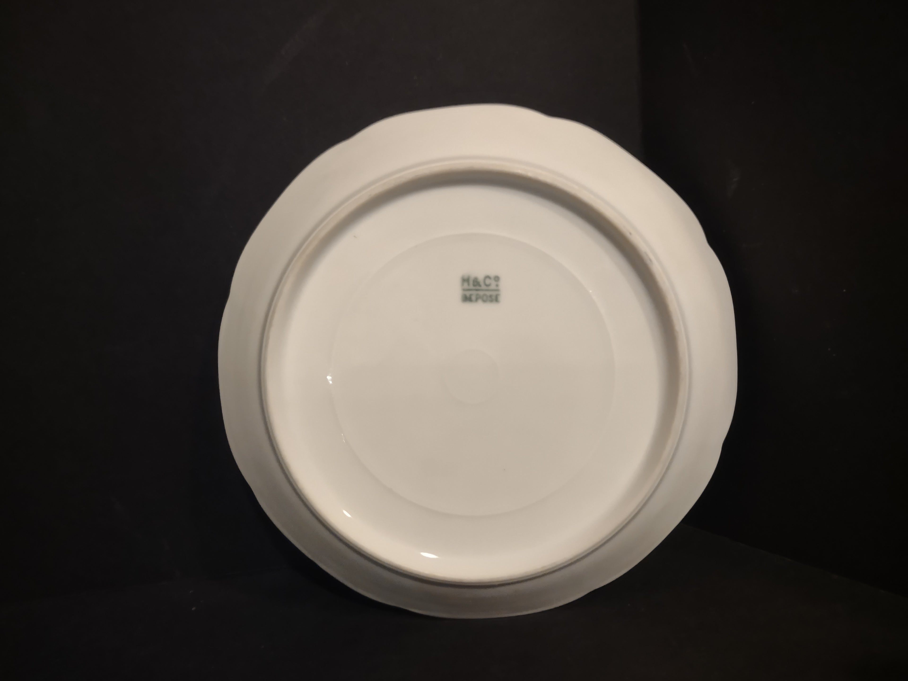 Haviland France Limoges Small Bowl Coupe Plate White (lot 1040)