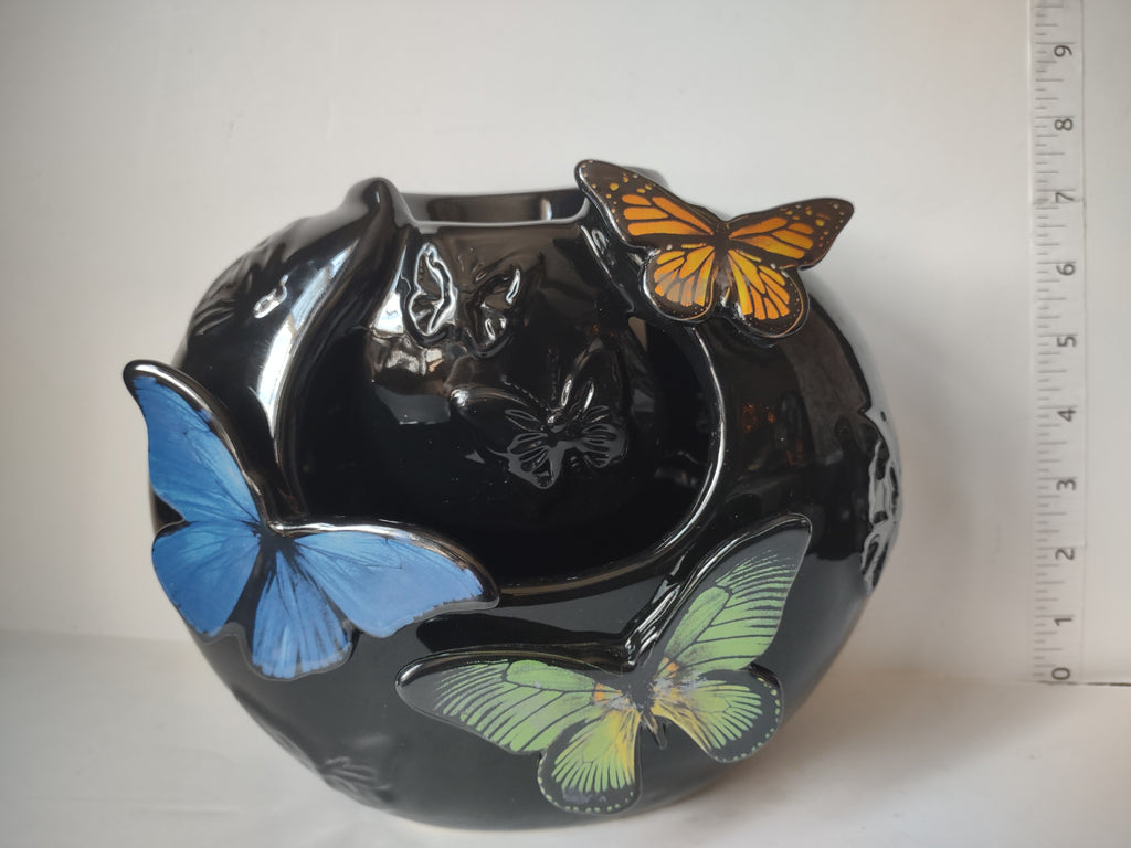 Vintage Wings of Wonder Fountain Harold Feinstein Handmade Porcelain (lot 3030t)