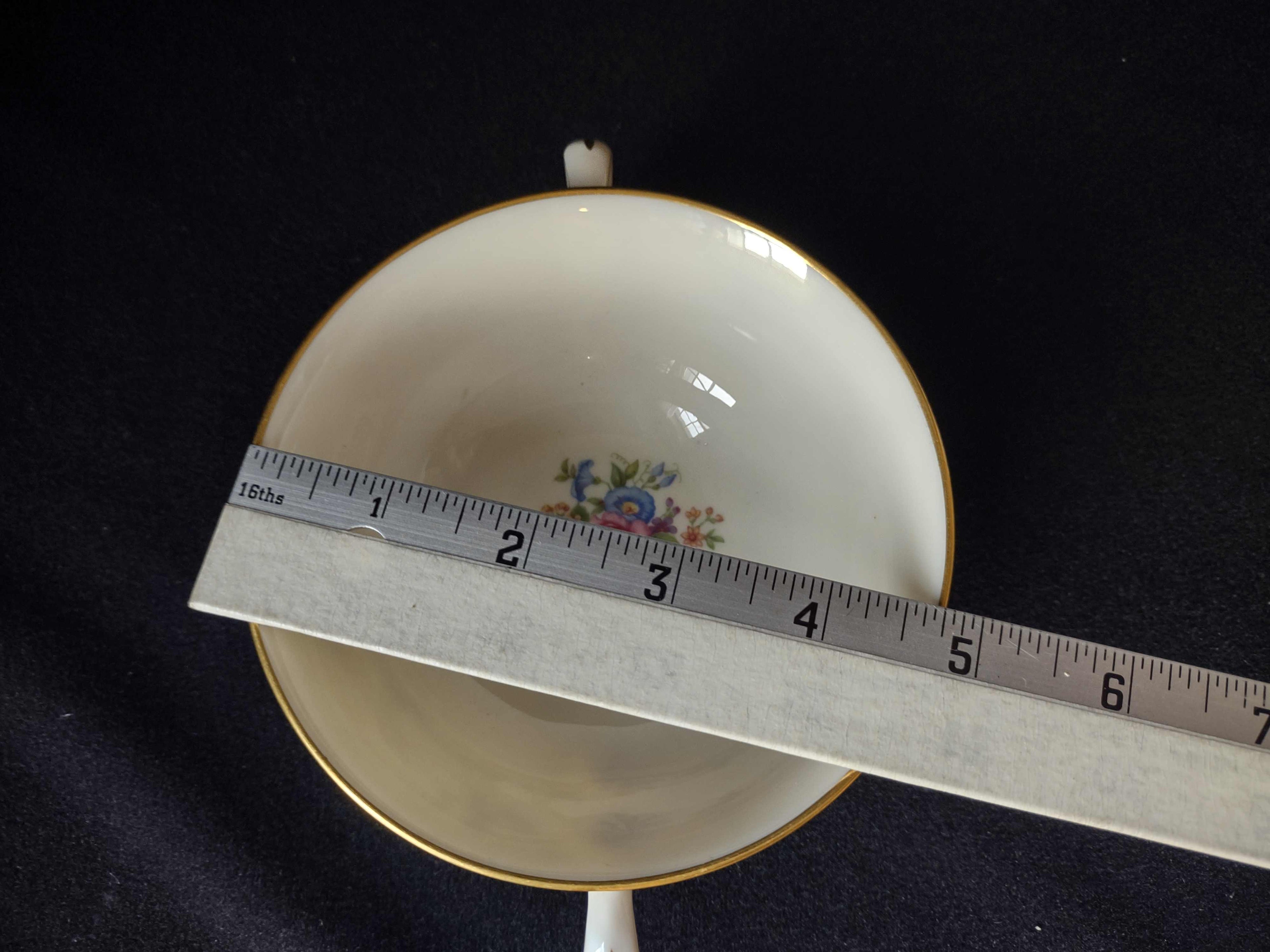 Vintage Lenox Rose Boullion Two-Handle Cup ONLY (lot 1826)