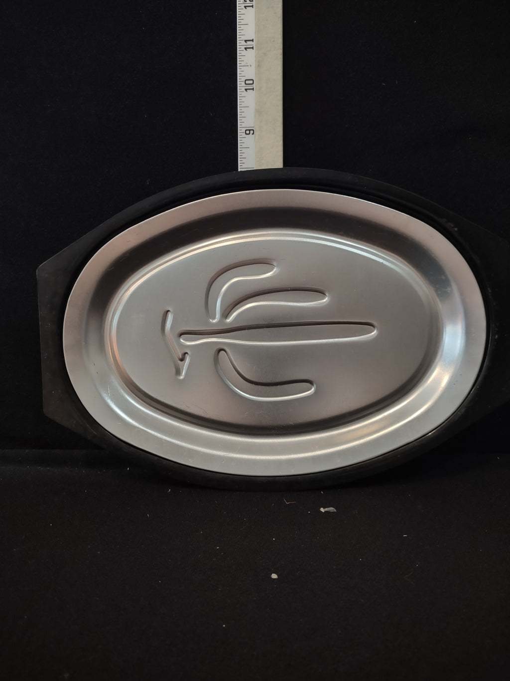 Nordic Ware Aluminum Steak & Fajita Platter Holder Set X 3 (Lot 3069)