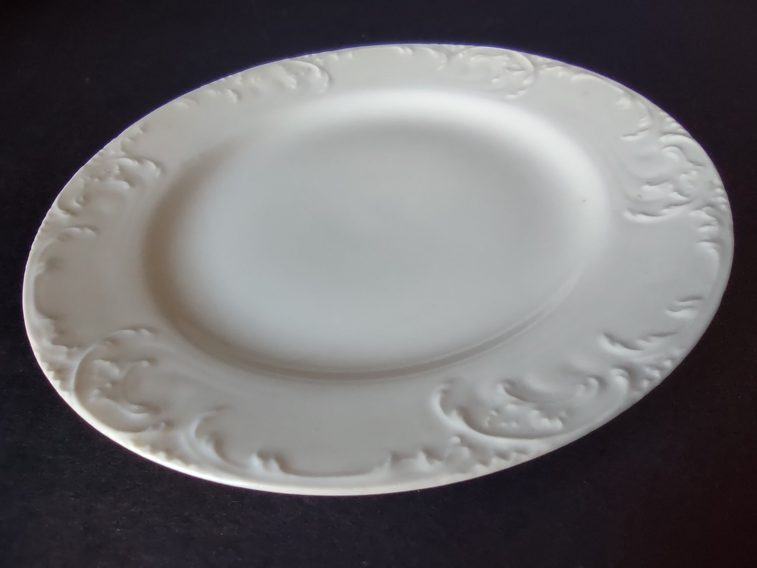 Haviland French Chic Limoges Bread/Butter Plate Plain White (lot 1048)