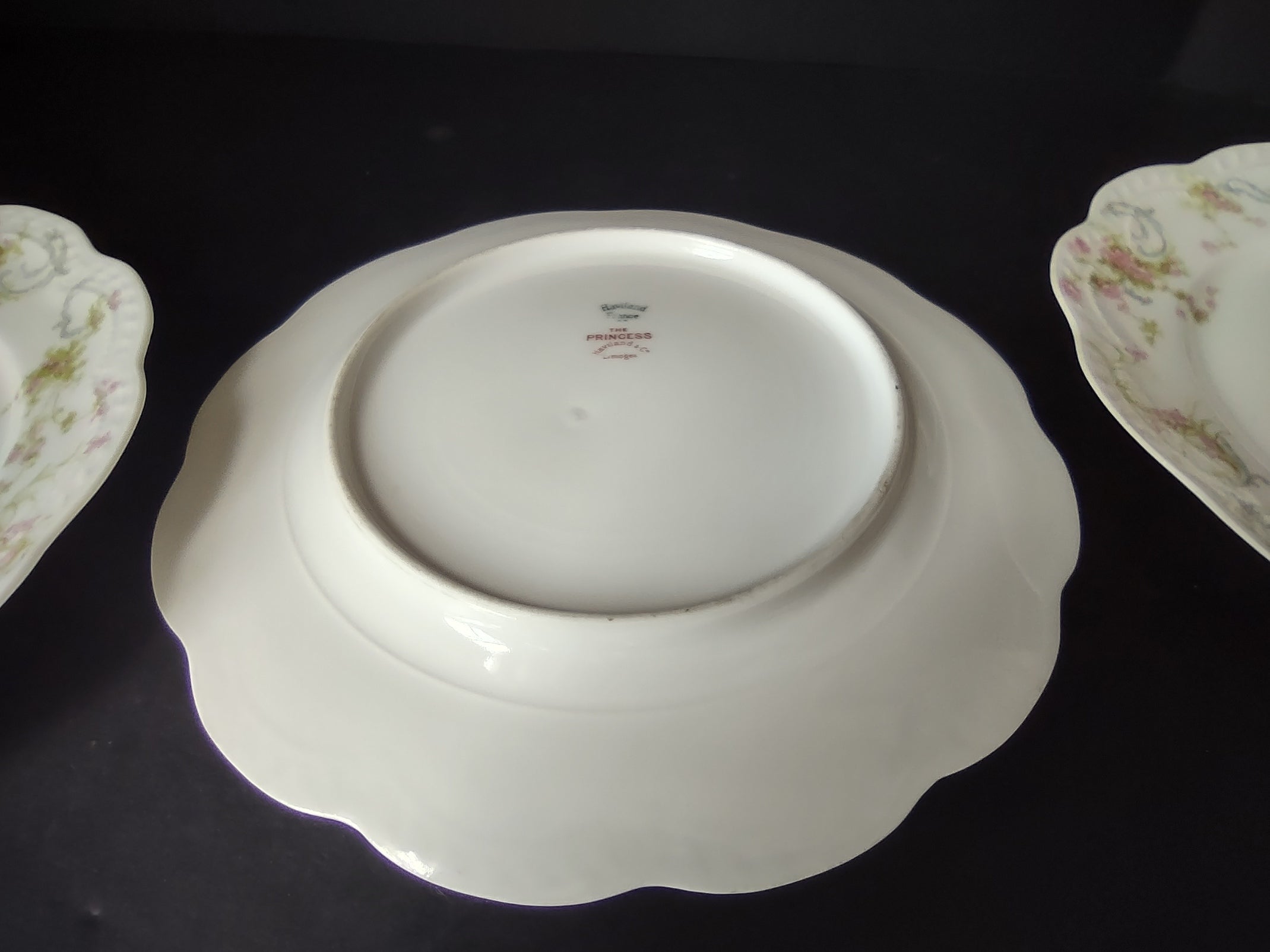 Haviland Limoges Luncheon Dessert Salad Bone Plate (lot 826)
