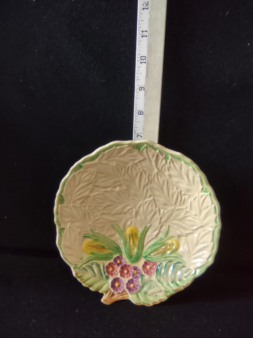 Vintage Wade Heath England Shallow Bowl Earthenware CRAZING (Lot 5814)