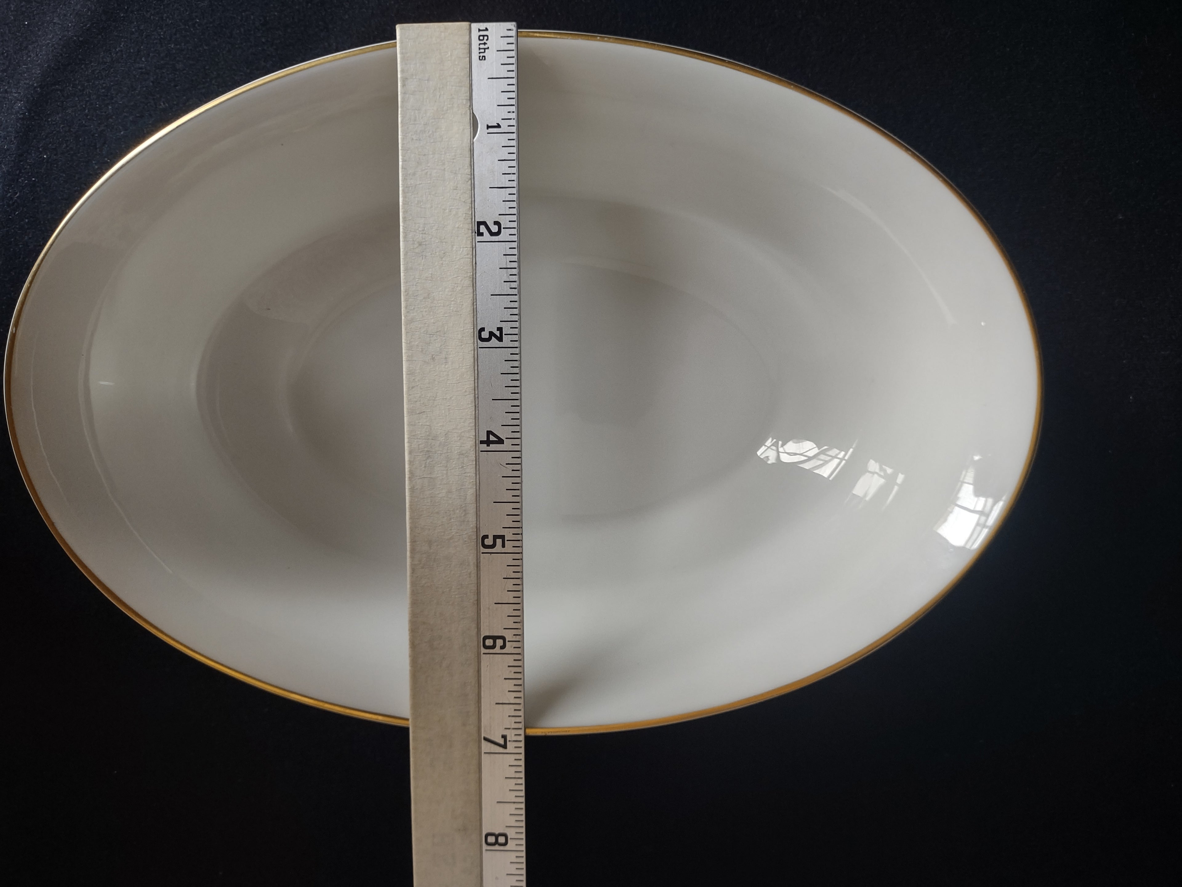 Vintage Lenox Oxford Special Bone China Large Serving Dish (lot 1874)