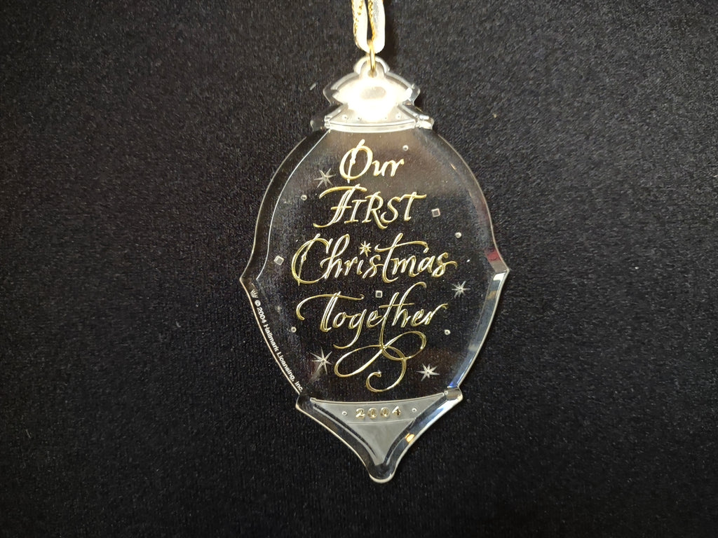 Hallmark Christmas Keepsake Ornament Our First Christmas Together 2004 (lot 1600
