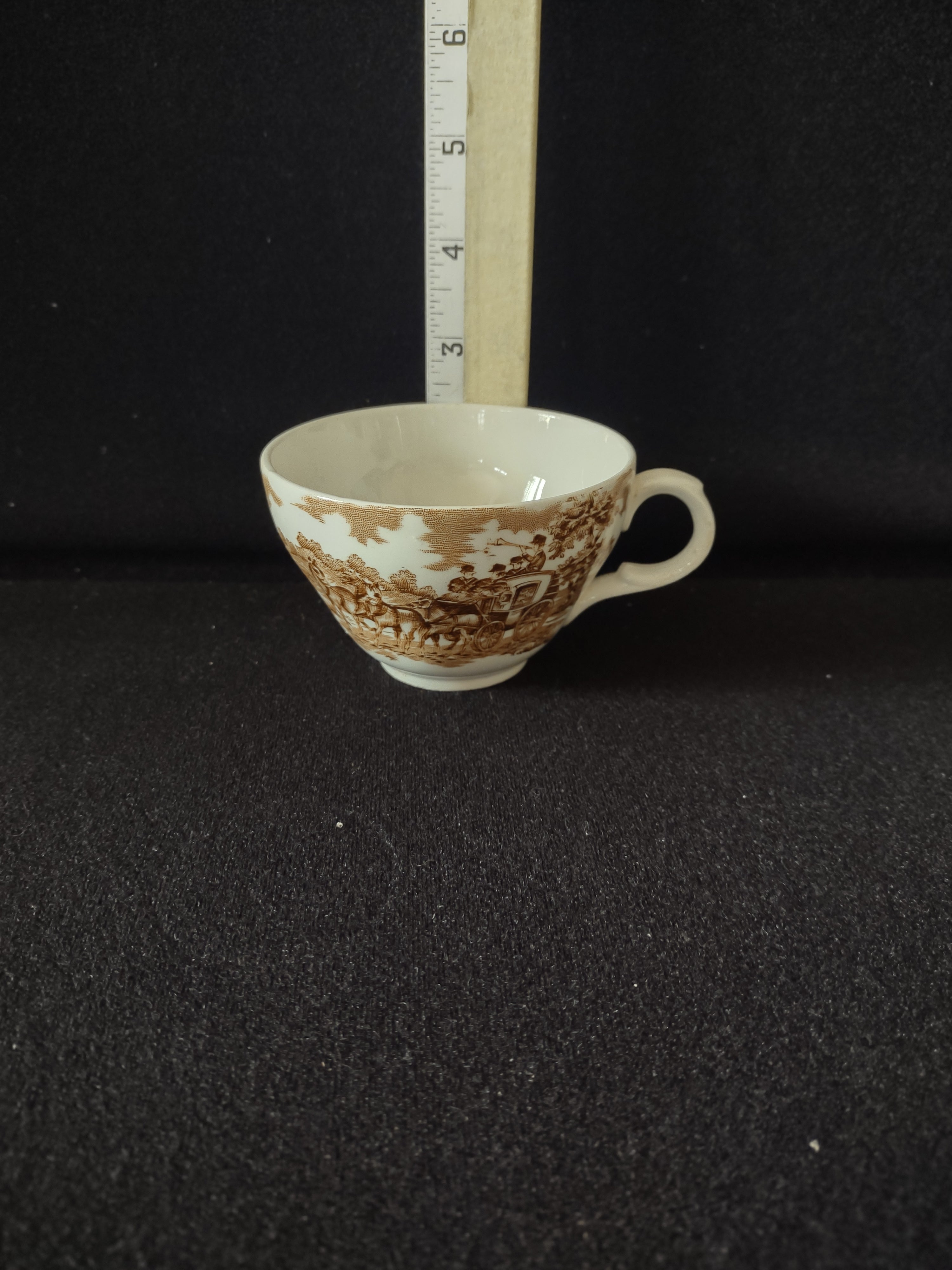Vintage Johnson Brothers Teacup Ironstone Olde English Countryside x 3 (Lot 5638