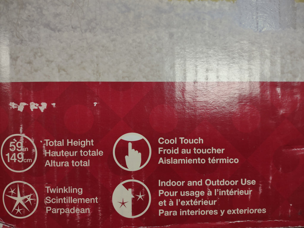 Christmas 59" Twinkling Willow Tree Indoor Outdoor (lot 2338)