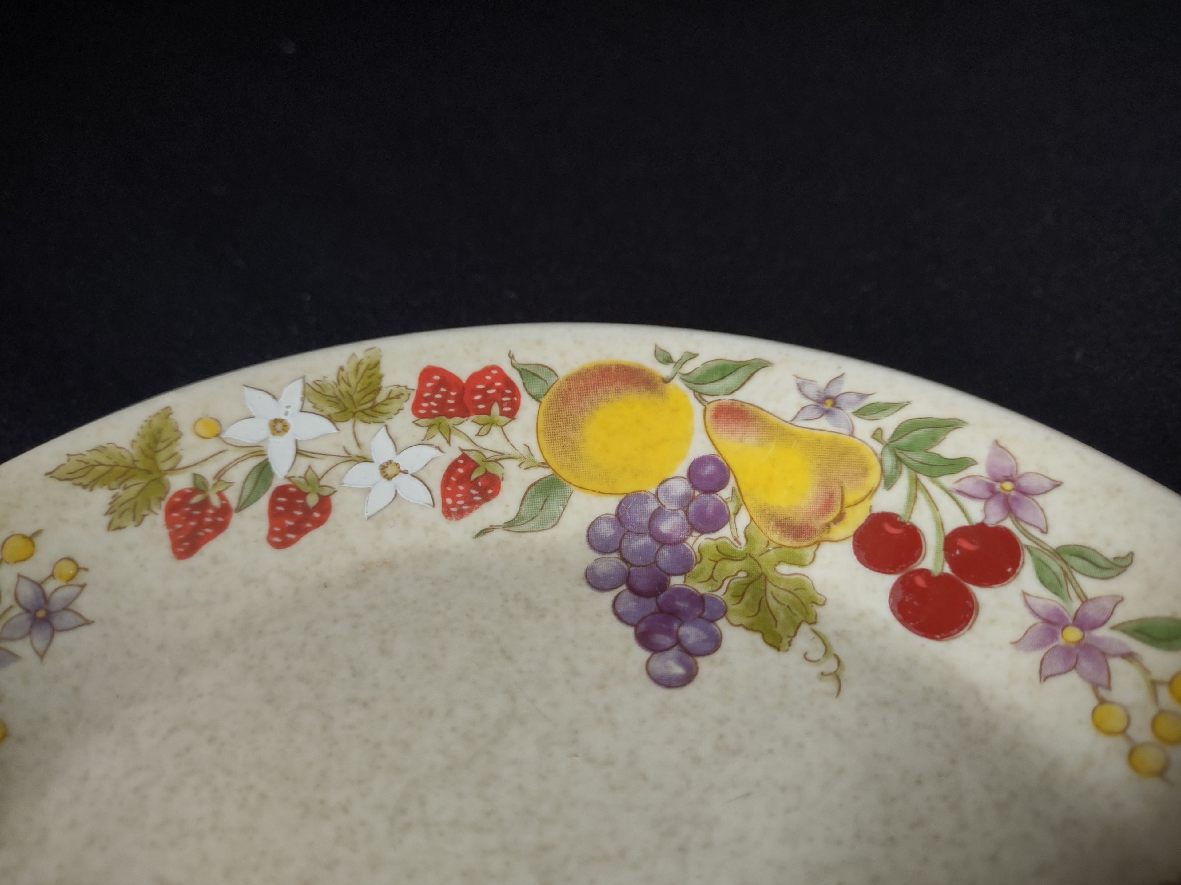 Vintage Lenox Dessert Plate Temper-Ware Summer Harvest (lot 1837)