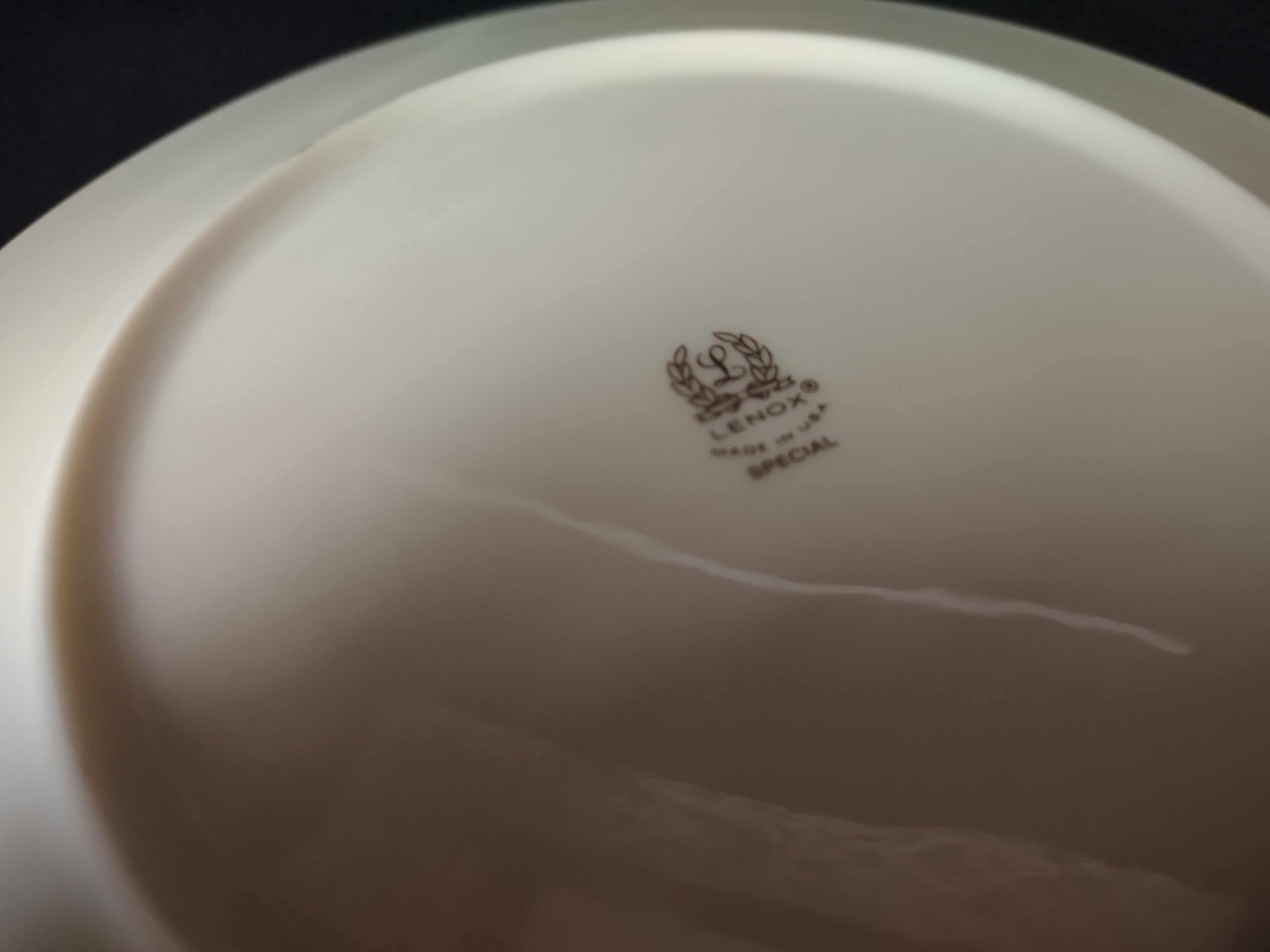 Vintage Lenox Special Fruit Design Dessert or Salad Plate 8-1/4" (lot 1850)