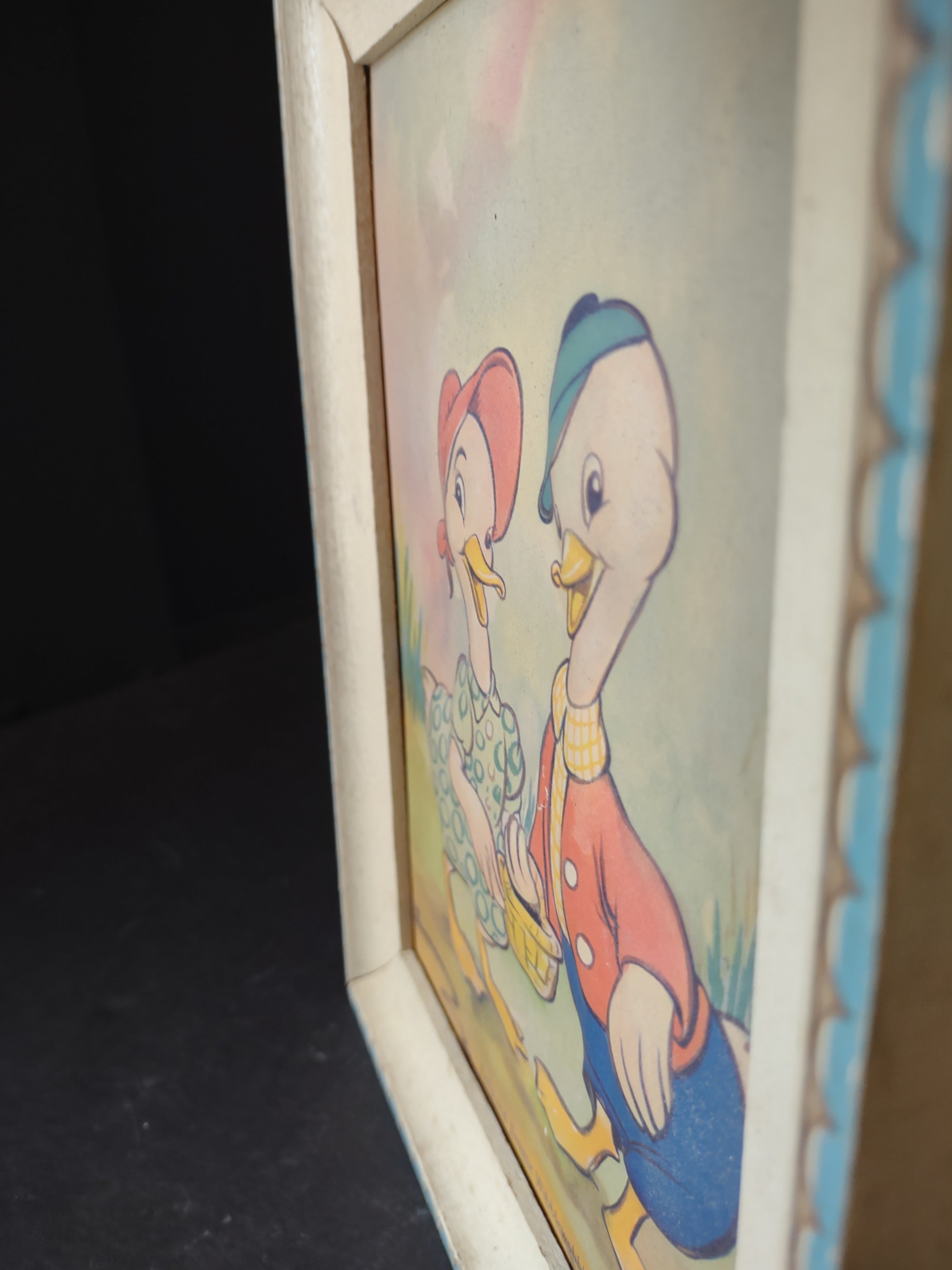 Vintage Raised Picture Lulu and Jimmie Wiblewobble (lot 3156t)