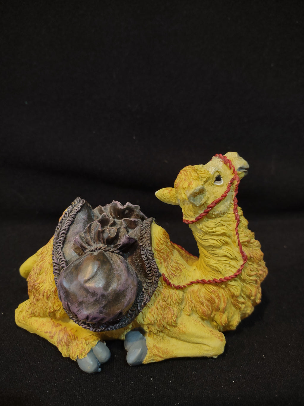 Christmas Nativity Poly Resin 3" Camel Saddle Sacks (Lot 4255)