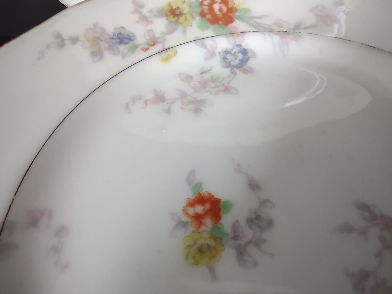 Haviland Limoges White Jewel 6 x Luncheon Salad Plate 8-1/2" Floral (801)