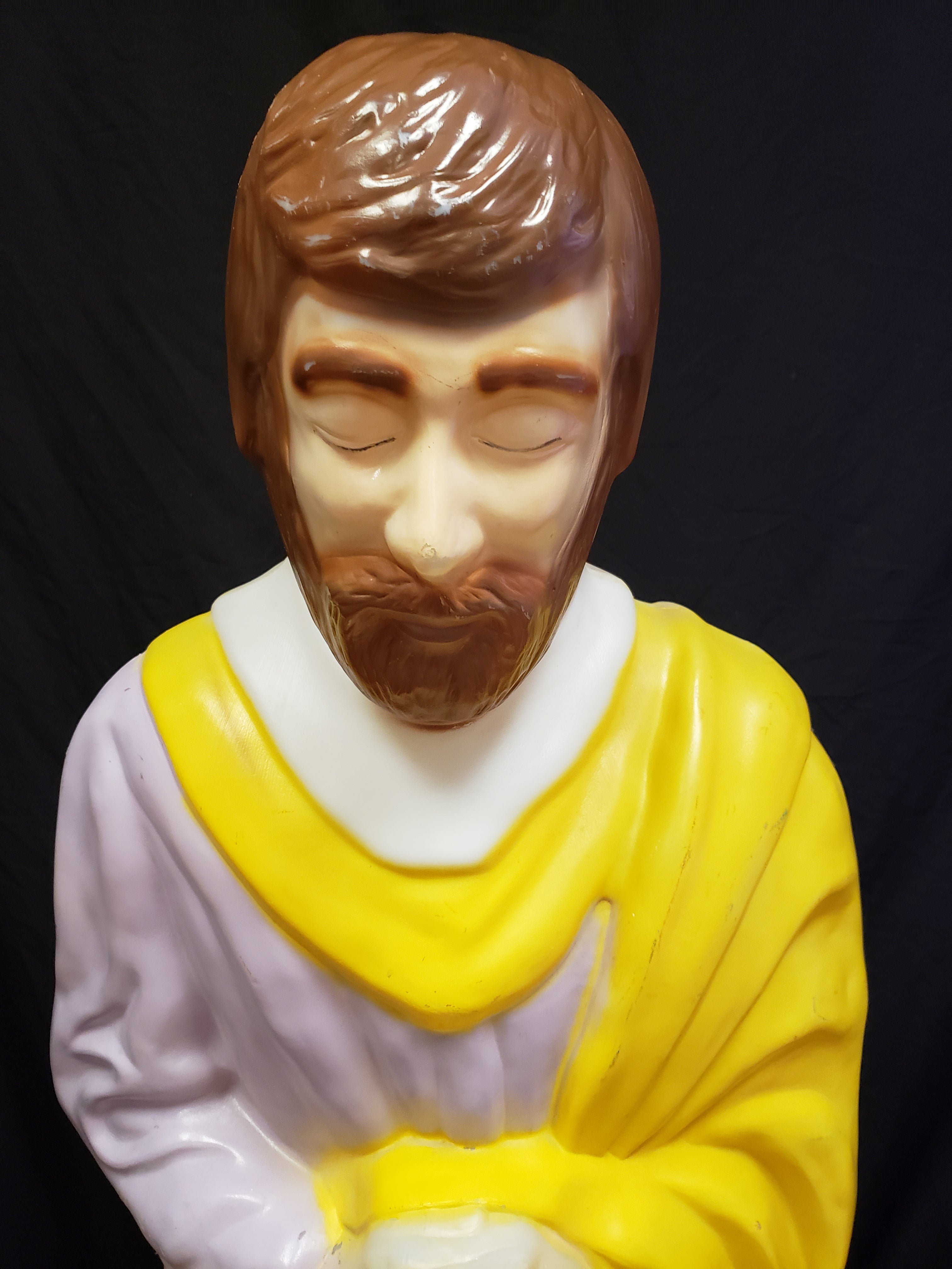 Vintage Christmas Nativity Large Joseph Blow Mold XL Rare 40" (lot 2254)