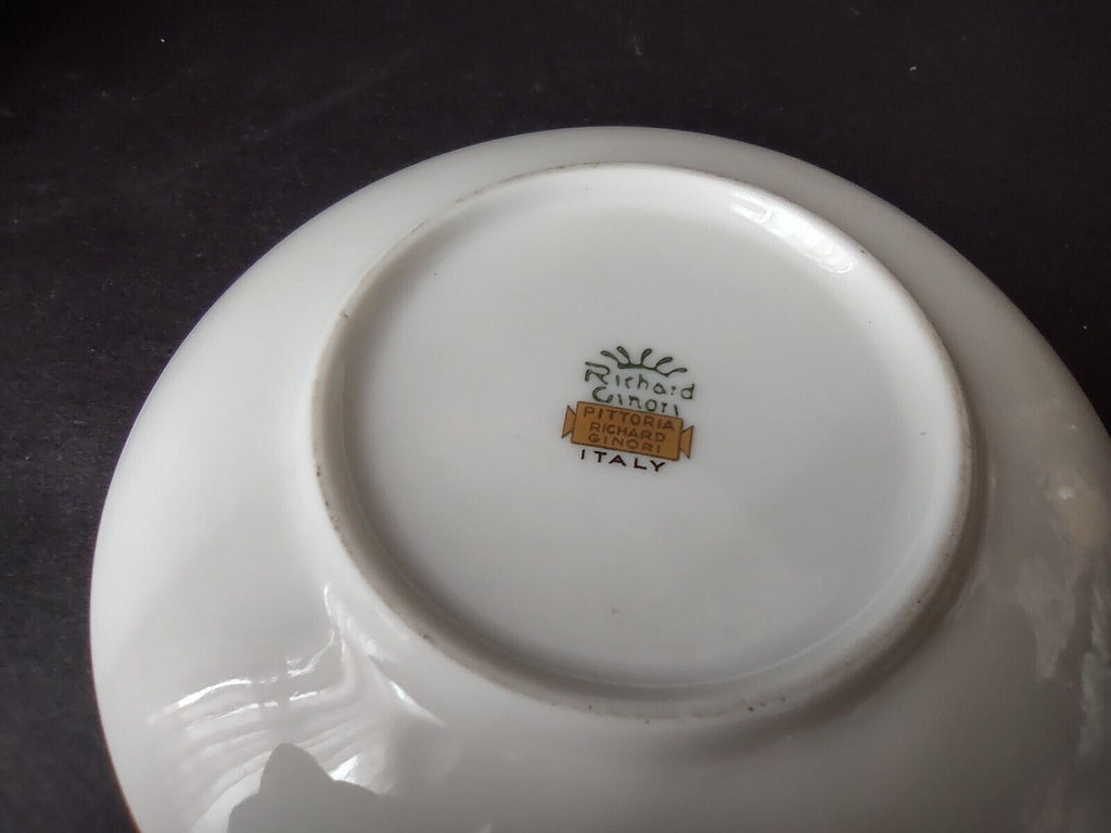 Vintage Demitasse Ginori Italy Espresso Small Coffee Cup Pittoria (lot 520)
