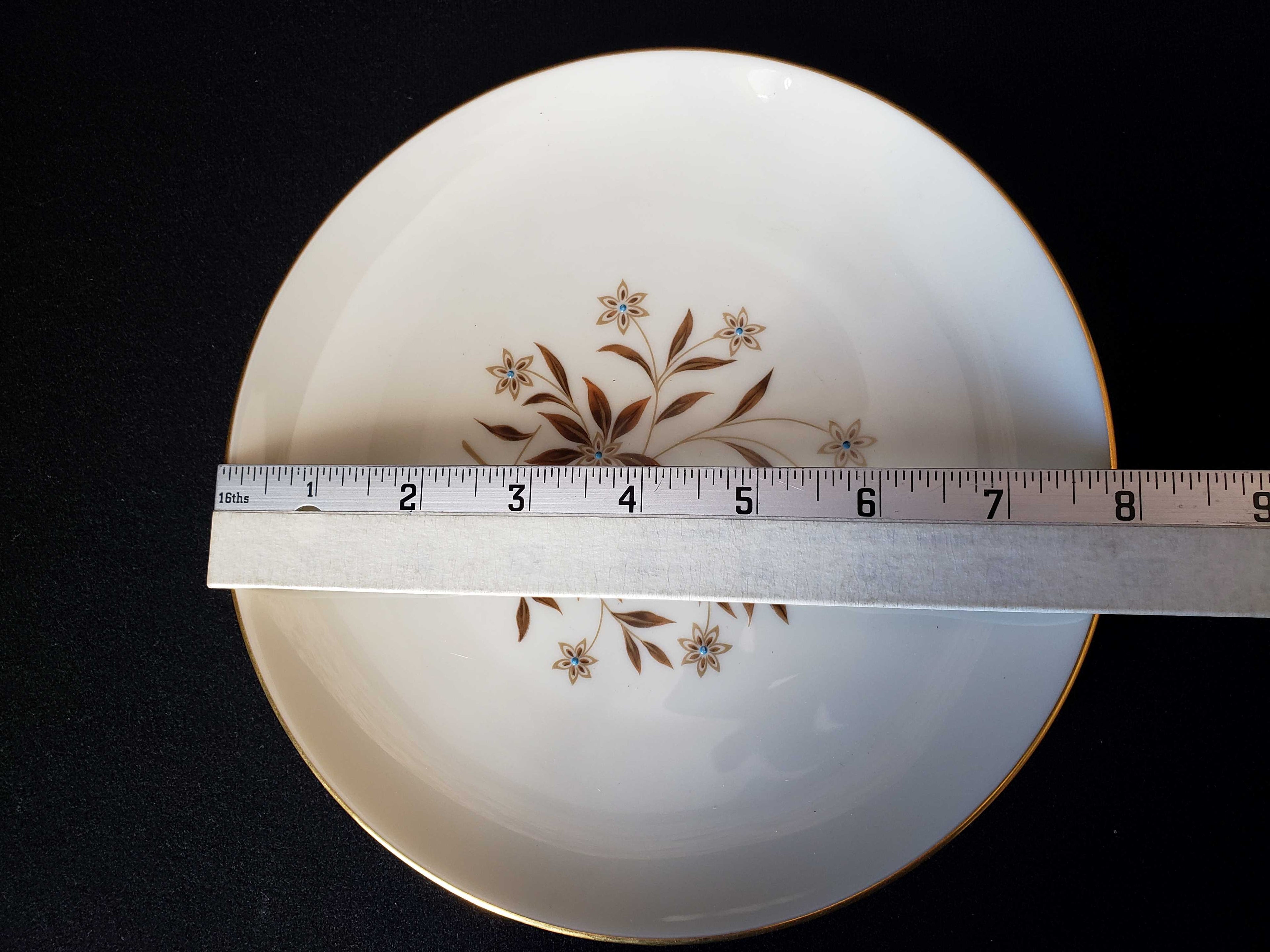 Vintage Lenox Starlight Plate X-302 Dessert or Salad 8" (lot 2004)