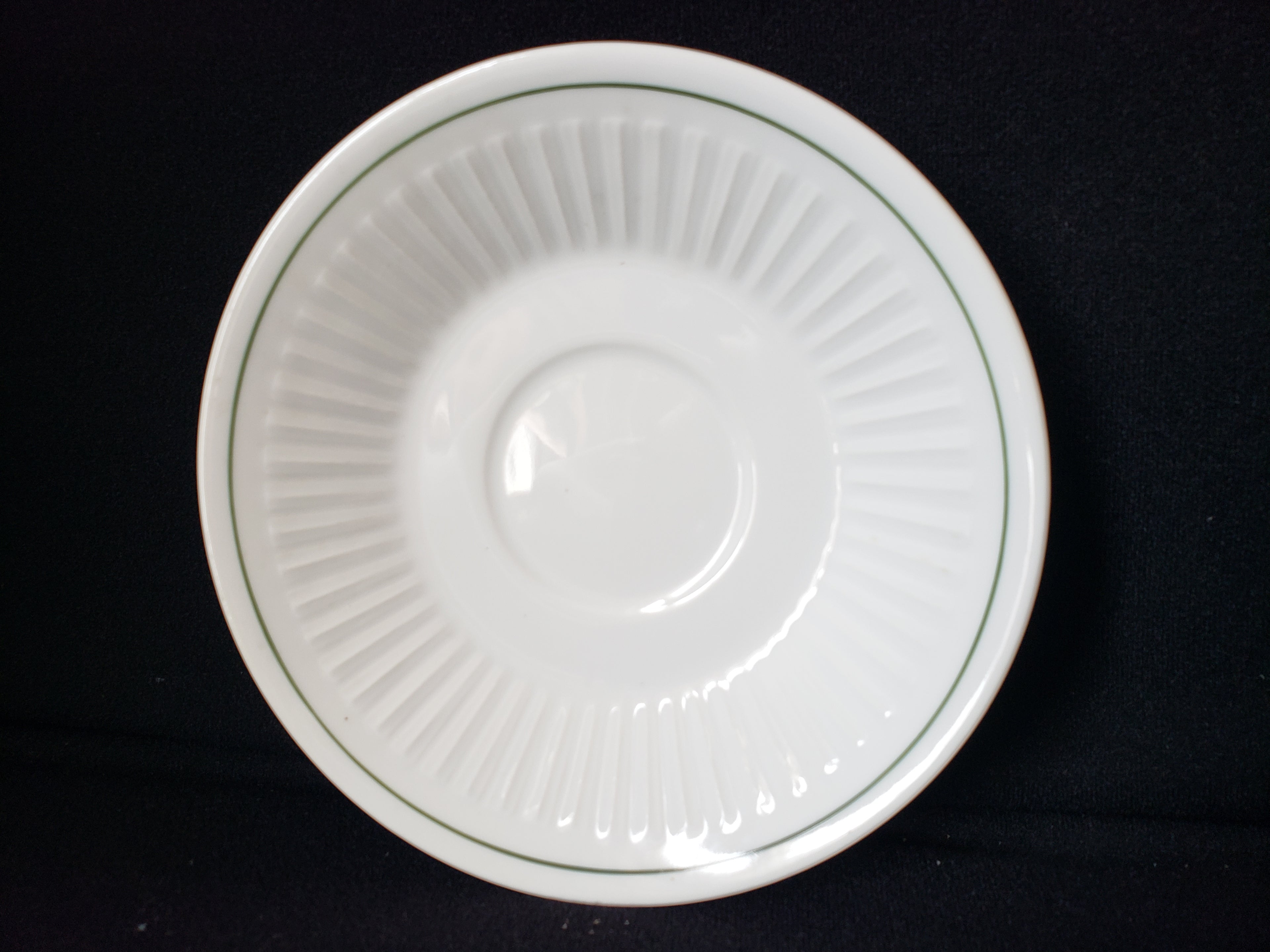 Vintage Royal Worcester Saucer ONLY Shelton Orchard 5-3/4" (lot 2093)