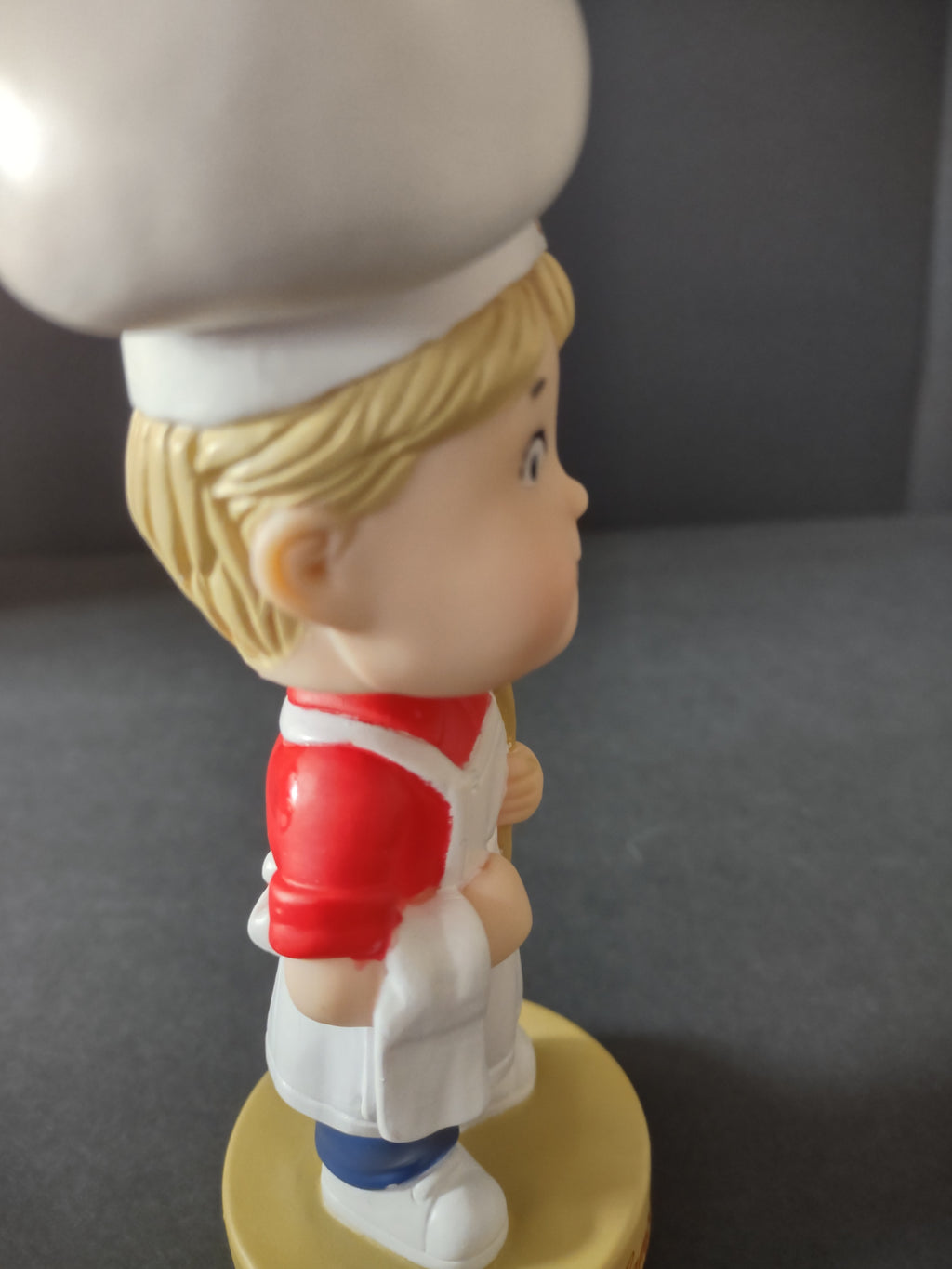 Vintage Christmas 2002 Campbells Collectible Bobble Head Boy (Lot 4713)