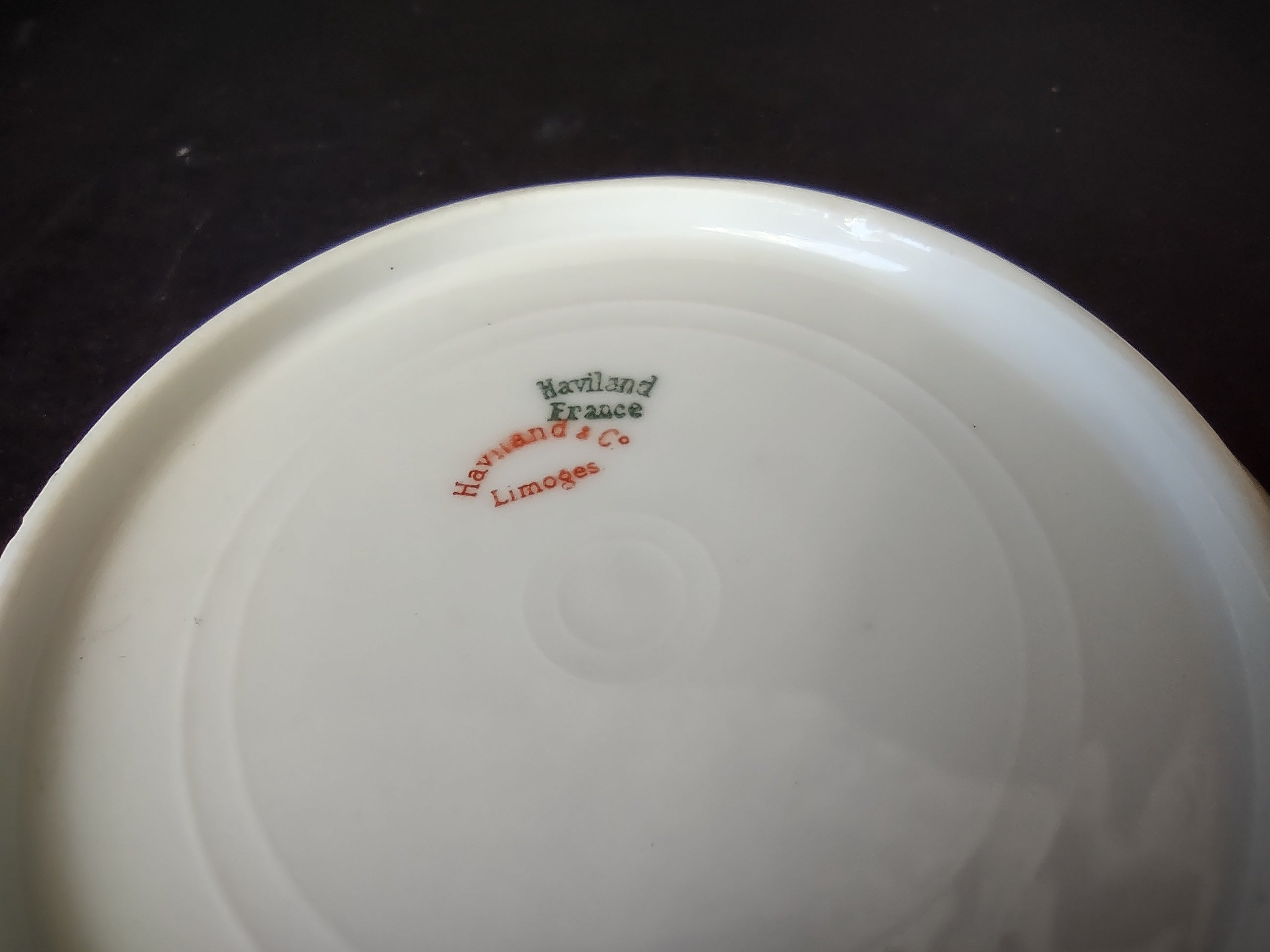 Haviland Limoges French Cottage Cranberry Sauce Small Bowl Pink 5" (lot 1119)