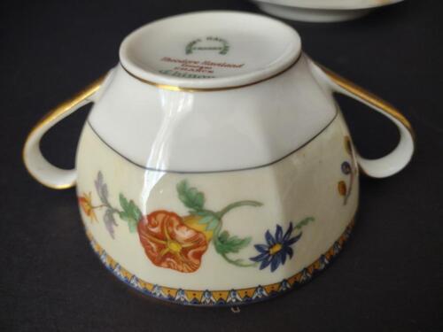 Haviland Limoges Chinon Bouillon Cup & Saucer ( lot 779)